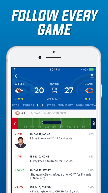 CBS Sports App Scores & Stats