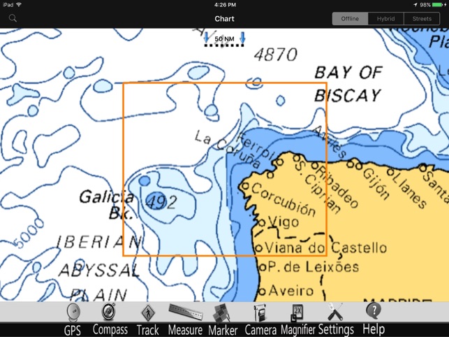 Galicia GPS Nautical Chart Pro(圖5)-速報App