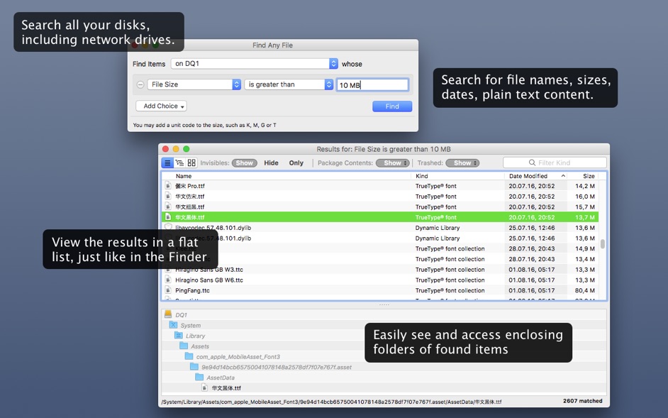 Find Any File 1.9.3 Search your disks for files using various criteria