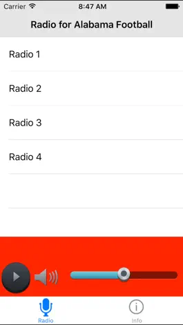 Game screenshot Radio for Alabama Football mod apk