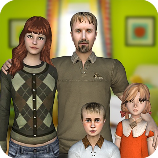 Virtual Family: Dad Dream Home Icon
