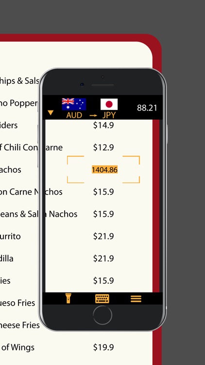 Currency Cam Converter - Just point the camera