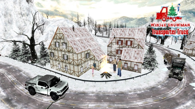 Winter Snow Giant Truck Drive(圖7)-速報App