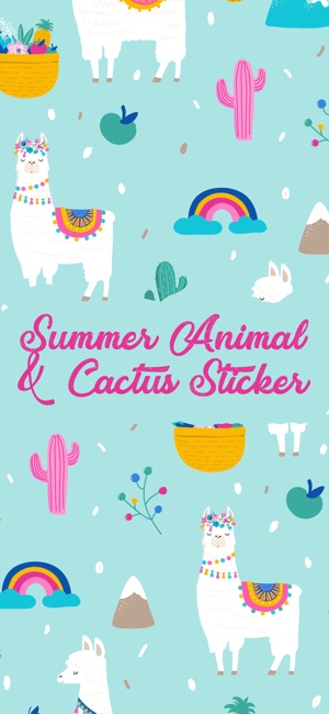 Birds & Cactus Stickers