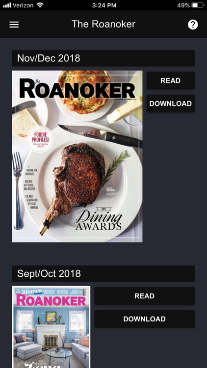 The Roanoker magazine