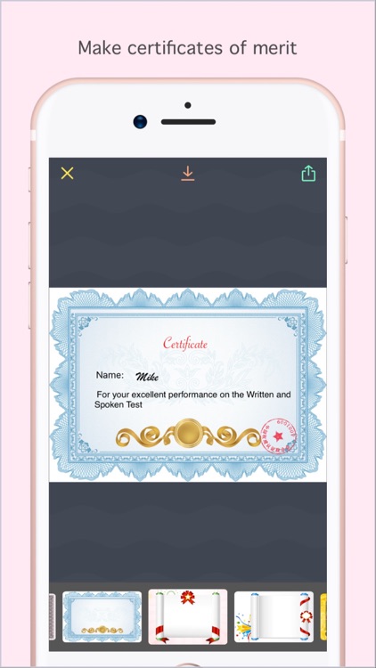 Certificate Maker Pro - Create You Own Certificate