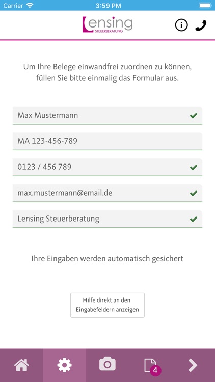 Lensing Steuerberatung