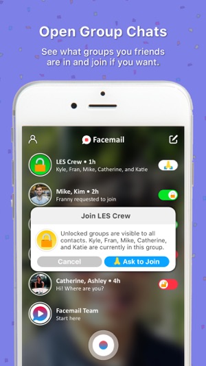 Facemail - Group Video Message(圖3)-速報App