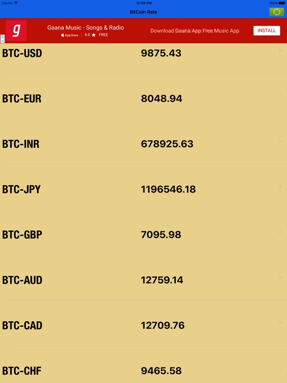 Bitcoin Live Rate Price Drops Screenshot 2 For Bitcoin Live Rate