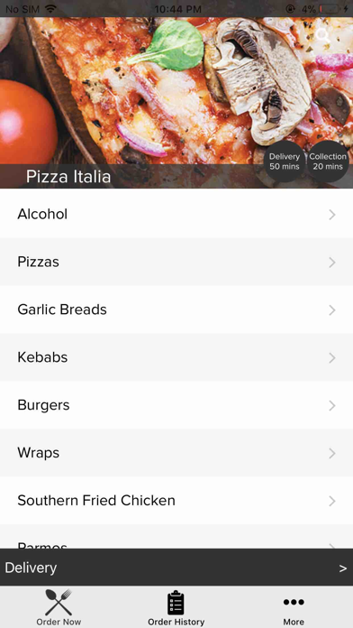 How to cancel & delete Pizza Italia Carlisle from iphone & ipad 1