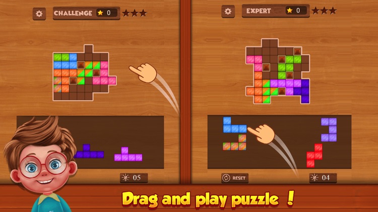 Wood Block Puzzles screenshot-0