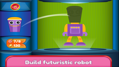 Kids Robot Game - Build & Jump screenshot 4