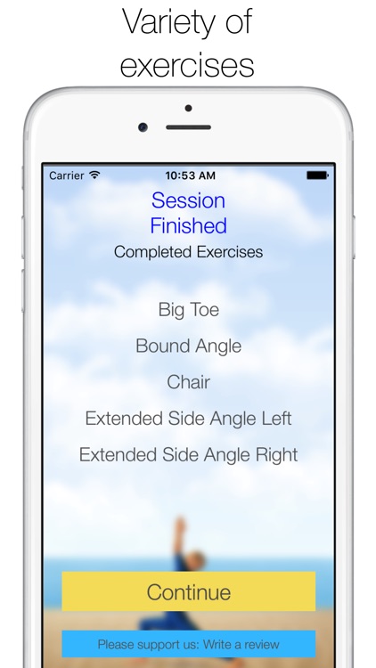 5 Minute Yoga Workouts screenshot-3