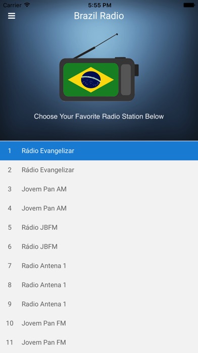 Brazil Radio Station Brazilian screenshot 2