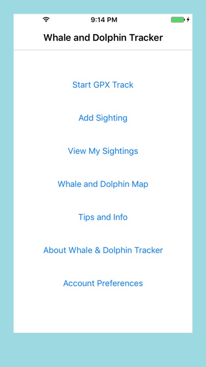 Whale and Dolphin Tracker