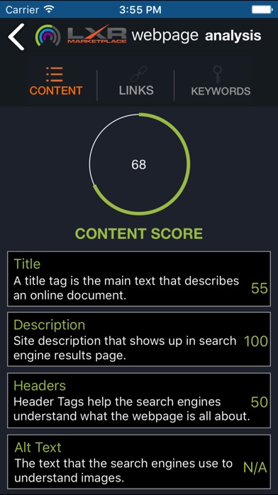 SEO Webpage Analysis screenshot 3