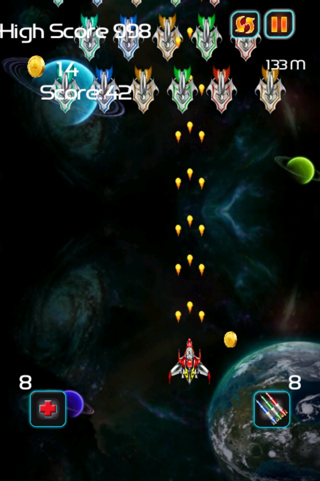 Galaxy Jet Fighter screenshot 2