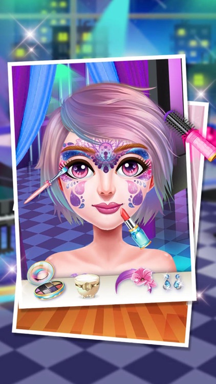 Beauty Girls Face Paint Party screenshot-3