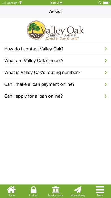 Valley Oak Credit Union screenshot 4