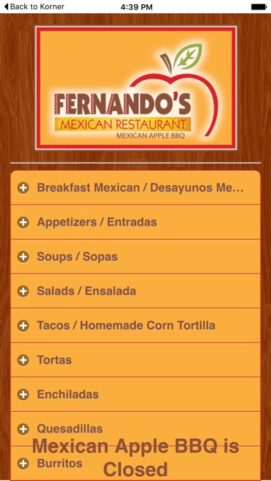 Mexican Apple BBQ screenshot 2