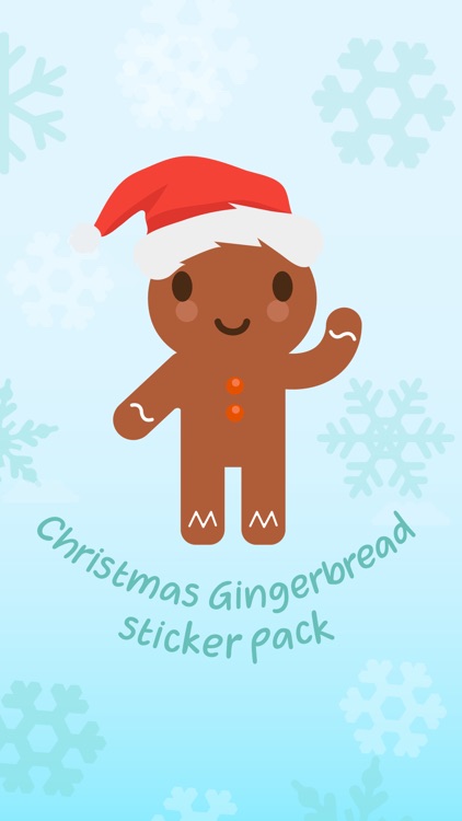 Christmas Gingerbread Stickers