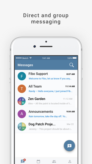 Fibo: Messaging and Scheduling(圖3)-速報App