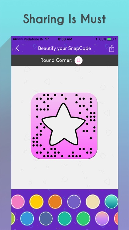 Beautify your SnapCode screenshot-3
