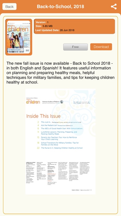 Healthy Children E-Magazine