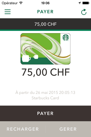 Starbucks Switzerland screenshot 3