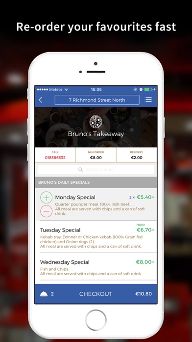 How to cancel & delete Bruno's Takeaway App from iphone & ipad 3