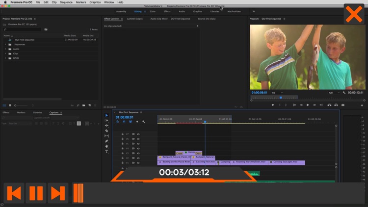 Exporting Course Premiere Pro