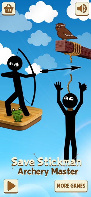 Save Stickman : Archery Master