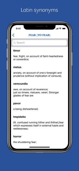 Latin synonym handbook(圖2)-速報App