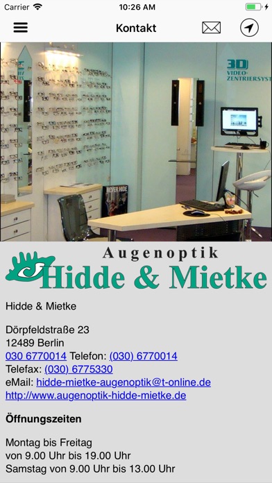 Augenoptik Hidde & Mietke screenshot 2