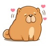 Chow Chow Dog Emoji Sticker