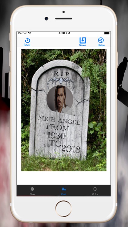 Tombstone Photo Maker