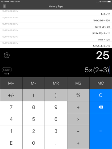 Calculator ％ screenshot 3