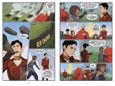 the legend of korra turf wars part two by michael dante dimartino