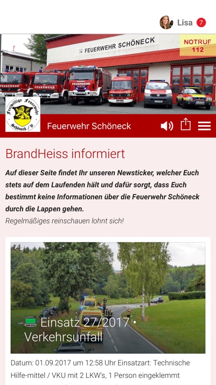 Feuerwehr Schöneck