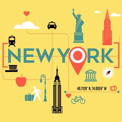 New York Travel Guide Offline Icon
