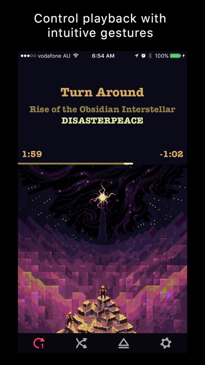 Simple Media Player for iPhone