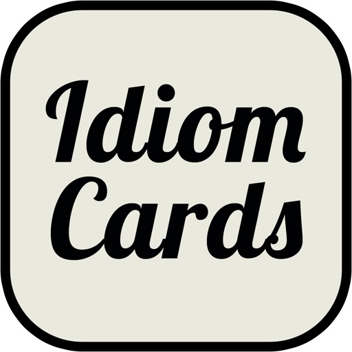 English Idioms Cards