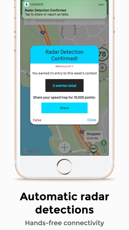 Copdrop - GPS & Live Radar Map screenshot-4