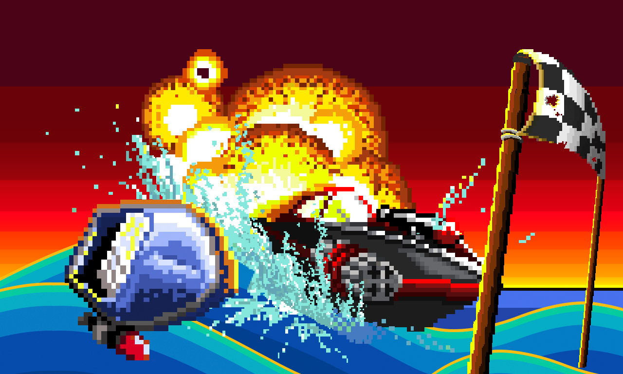 Pixel Boat Rush TV