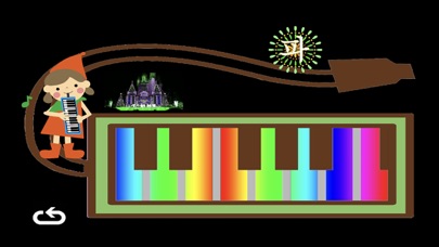 무지개 색 건반 피아노 screenshot 4
