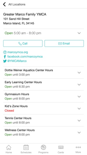 Greater Marco Family YMCA(圖1)-速報App