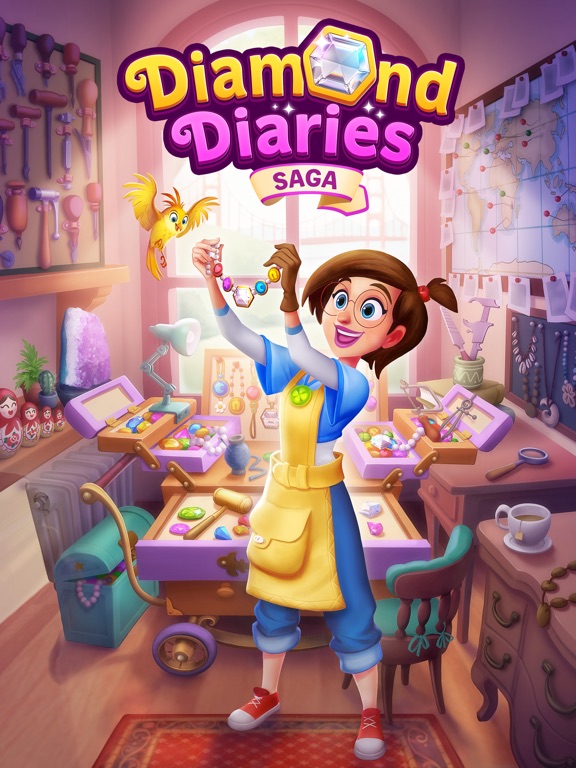 Игра Diamond Diaries Saga