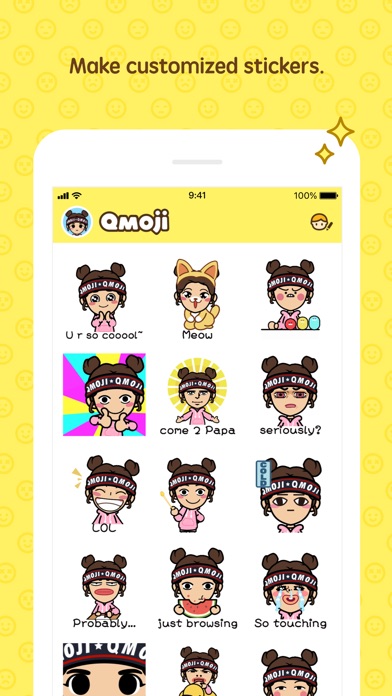 Qmoji - Avatar Emoji by Faceq screenshot 2
