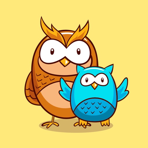 Mini Owl Pretty Stickers icon