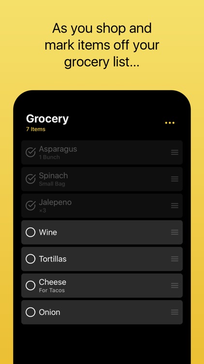 Grocery - Smart Grocery List